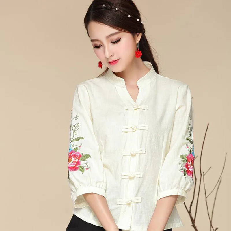Летняя футболка Женская Harajuku Цветочная вышивка Camisetas Mujer Футболка Camisa Feminina топы