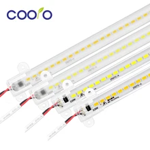 AC220V HA CONDOTTO LA Barra Luce di Alta Luminosità HA CONDOTTO il Tubo di 50 cm 5730 HA CONDOTTO LA Striscia Rigida Retroilluminazione per Armadio Da Cucina LED Fluorescente tubo 5 pz