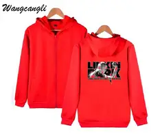 Wangcangli 2017 New Arrival Linkin Park R.I.P Chester Fans Hooded Woman Hoodies Zipper Hiphop Sweatshirt Cotton Casual Clothes