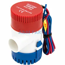 12V 1100 GPH лодка/морской откачивающий насос погружной водяной насос для яхты