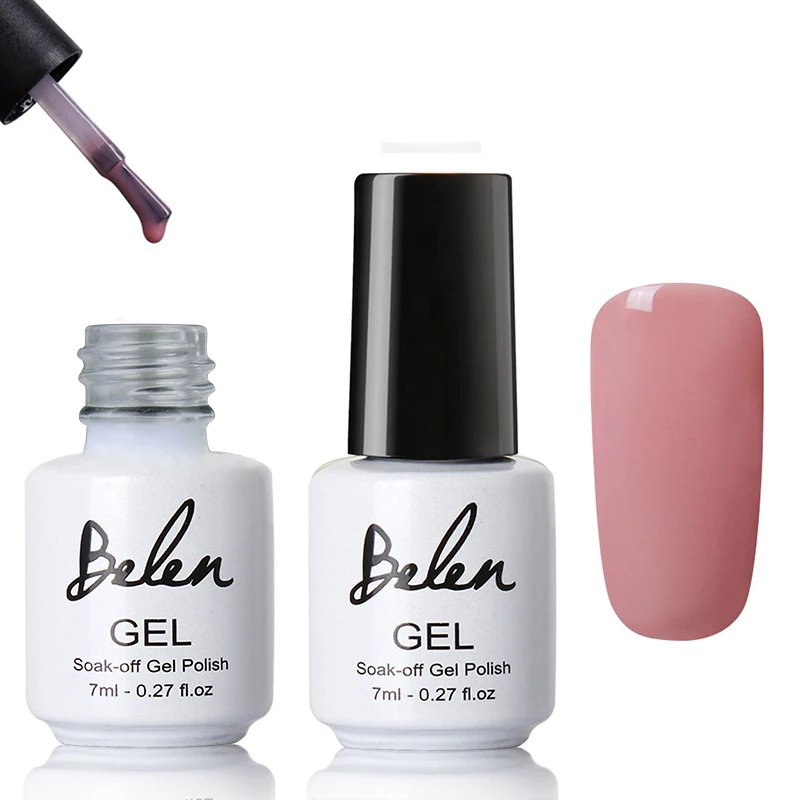Гель для ногтей Belen 7 мл УФ гель Lucky Color 79 цветов долговечный лак СВЕТОДИОДНЫЙ