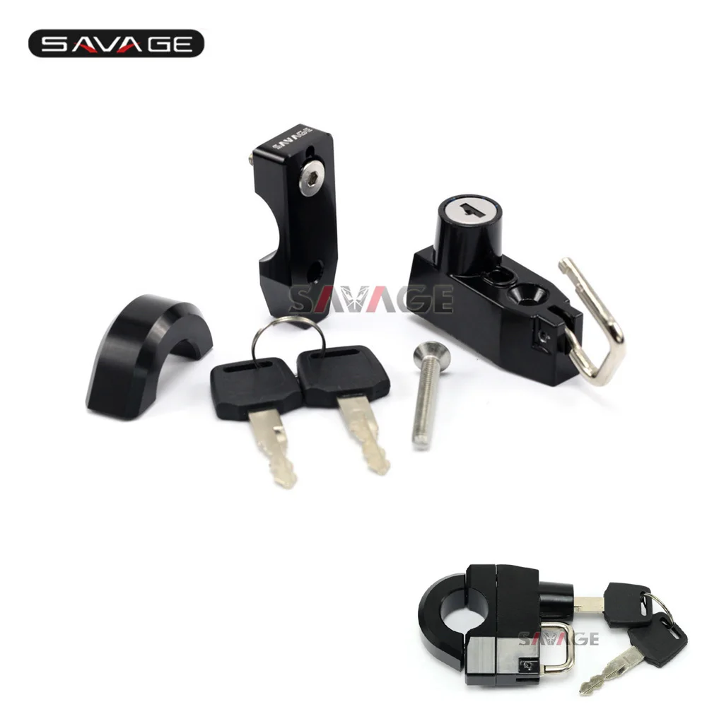 25mm Handlebar Universal Helmet Lock For HARLEY DAVIDSON Roadster