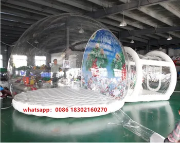 Best Transparent Inflatable Bubble Camping Tent With Blower Outdoor Single Tunnel Inflatable Bubble Tent