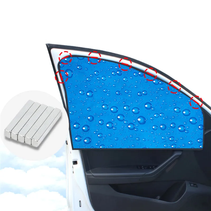 Car Side Window Sunshade Curtains Adjustable Car Styling Auto