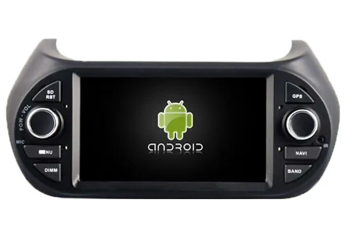 Discount Android 8.0 CAR Audio DVD player FOR Deckless FIAT Fiorino gps Multimedia head device unit receiver BT WIFI 1