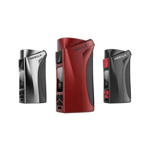Original Nebula Authentic 80W E-Cigarette 18650 Battery 0.69 OLED Vape Mod B06 (Red/Silver/Metallic Grey)