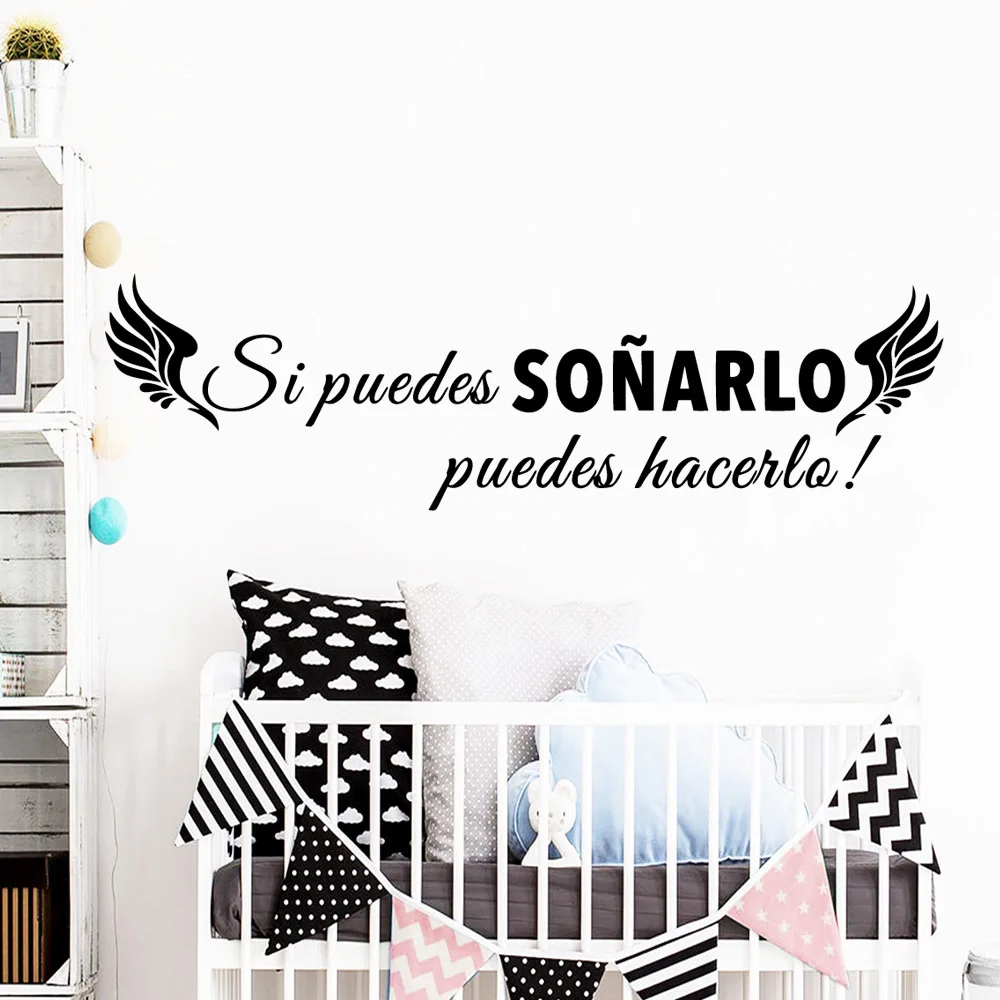 

New Quote Wall Stickers Self Adhesive Art Wallpaper for Living Room Company School Office Decoration Pvc Wall Decals