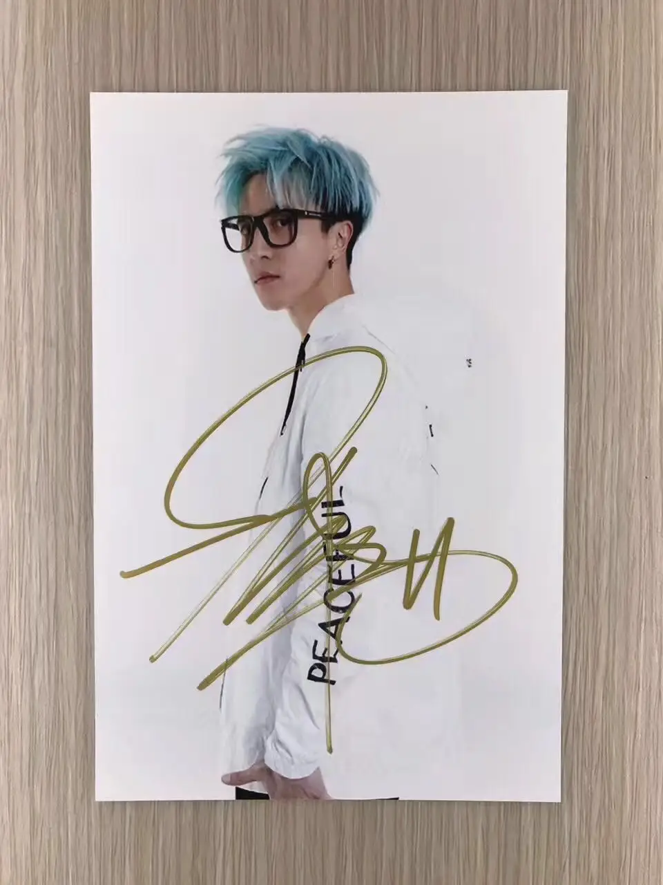 Подписанный Joker Xue Zhiqian autographed оригинальное фото 6 дюймов 9 вариантов 062017