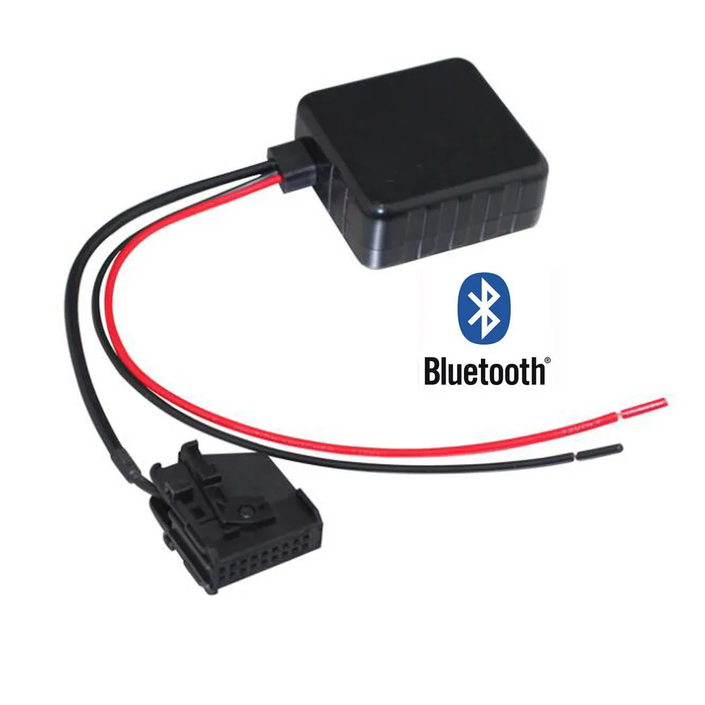 Модуль Bluetooth с разъемом подачи внешнего сигнала AUX 18pin для VW MFD2 RNS RNS2 для игры в гольф в passat радио стерео кабель AUX адаптер