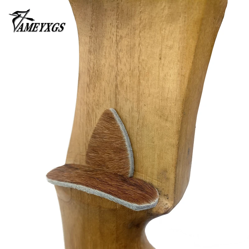 2sets Arrow Silent Plate Archery Arrow Rest Cow Leather Silent Plate