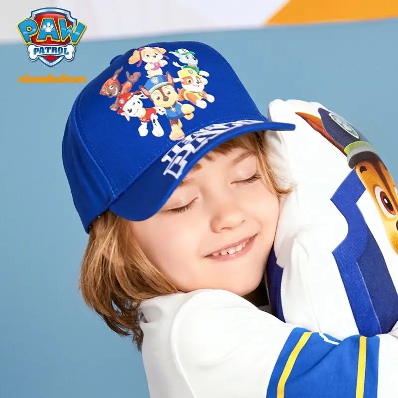 2019 Spring Genuine Paw Patrol chase skye flat Hip Hop Snapback cap kids fashion Sun hat Children toy birthday Christmas gift