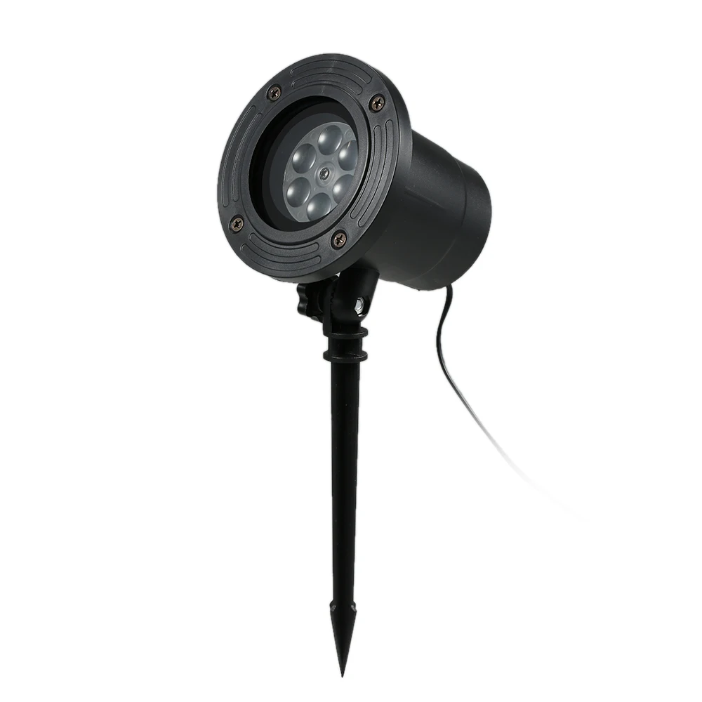 Проекционный светильник для проектора, садовый ландшафтный светильник, светильник ing AC110-240V, 6 Вт, 4LED, снежный хлопковый светильник, поддерживается автоматический режим работы