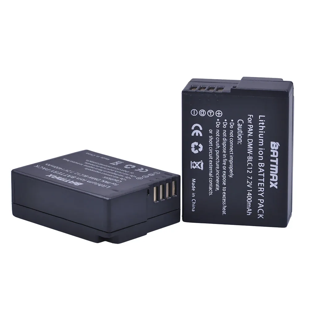 Günstig 2 Pcs DMW BLC12 DMW BLC12E BLC12 Batterie + USB LCD Ladegerät für Panasonic Lumix DMC FZ200, FZ300, FZ1000, FZ2500, G5, G6, G7, GX8, G85