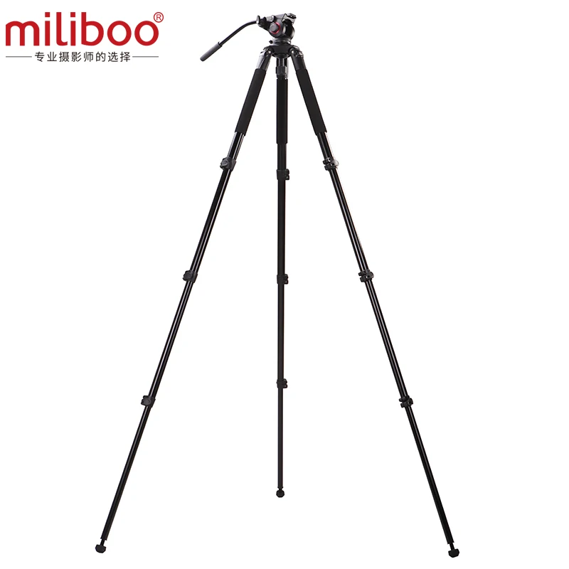 702A 203 см Максимальная высота miliboo MTT702B Профессиональный штатив 25 кг несущий алюминиевый Gorillapod держатель жидкая головка Dslr/стрельба птица - Цвет: 702A