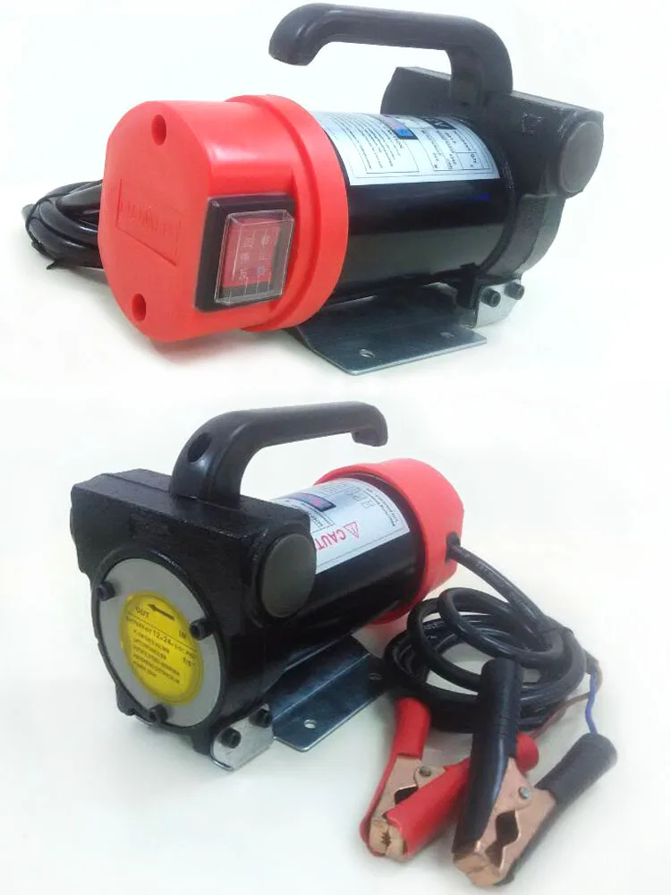 12V/24V portable car DC self priming pump, electric diesel pump kit