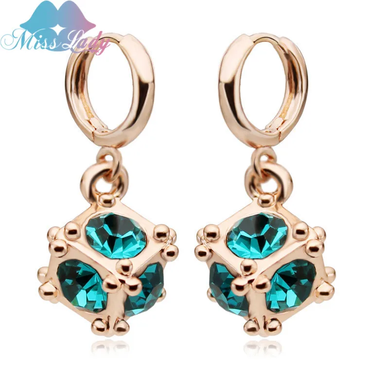 Женские винтажные Разноцветные серьги гвоздики с кристаллами|fashion stud earrings|stud