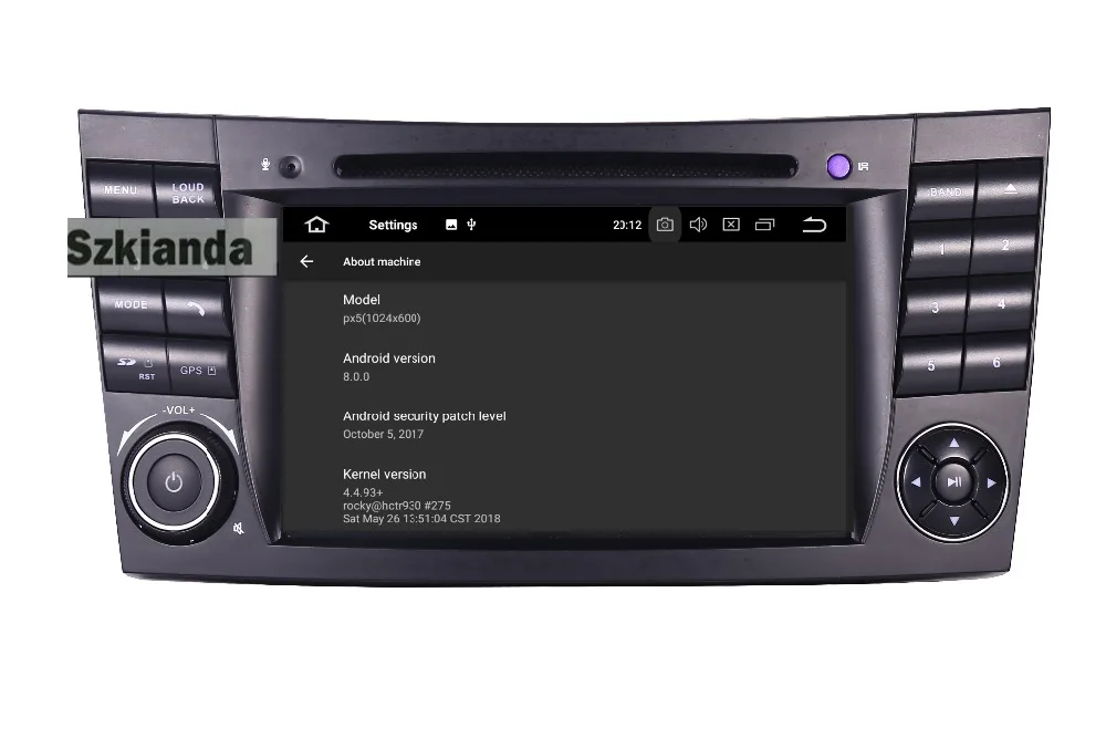 Sale 4G+32G Android 8.1 car radio multimedia player for Mercedes Benz E-Class E200 E220 E300 W211 E320 Wifi Radio DVD OBD Canbus Map 14