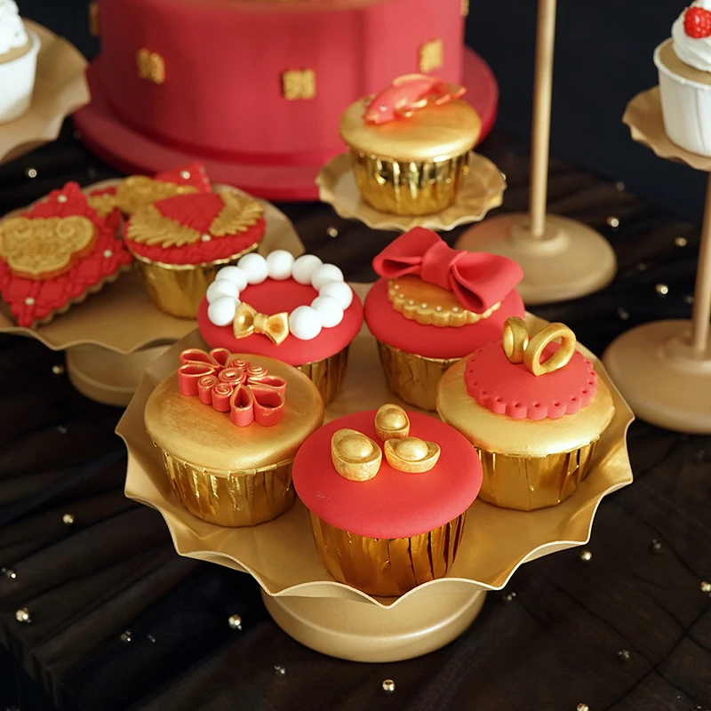 prima humedad Toro Modelo de pastel de cupcake rojo de estilo chino, simulación de fondant,  galleta, ventana, exhibición de comida, accesorios de fotografía|Verduras y  alimentos artificiales| - AliExpress