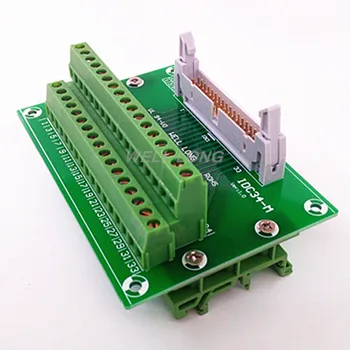 

IDC34 2x17 Pins 0.1" Male Header Breakout Board, Terminal Block, Connector.