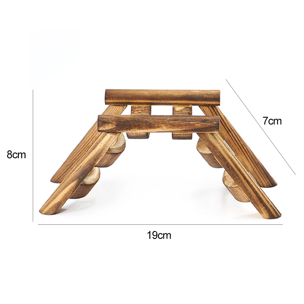 Новое животное Хомяк Мышь Птица Деревянный мост лестница для лазания упражнения игра лестницы игрушка
