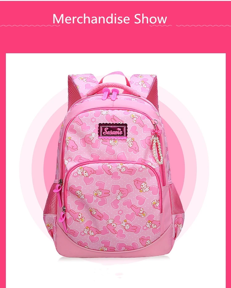 meninas princesa escola mochilas crianças impressão mochilas ortopédico mochila