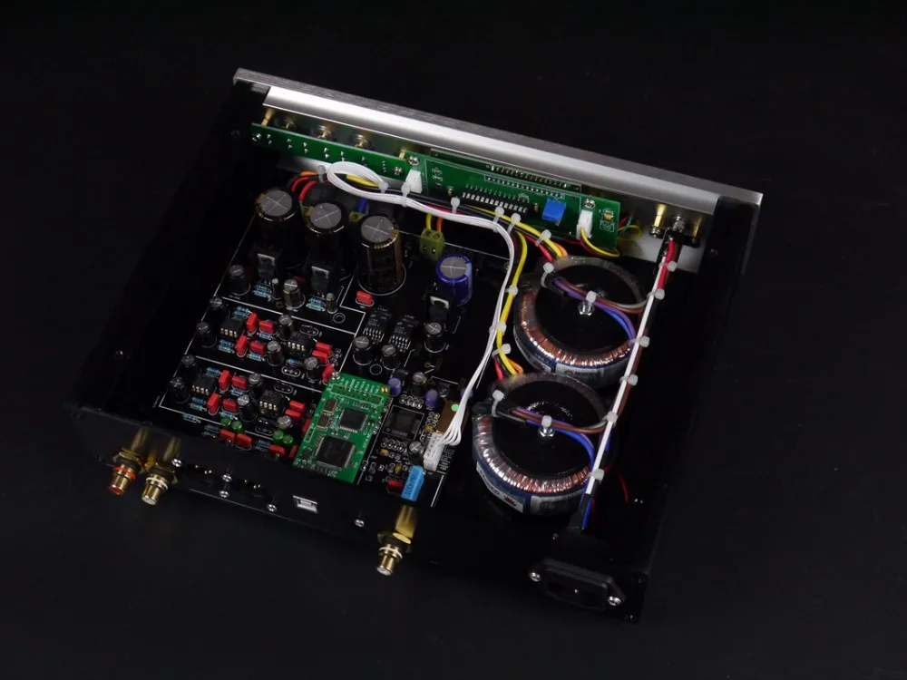 2017 версия ES9038 ES9038PRO декодер DAC с Amanero USB/ MUSES02 * 2 + OPA627BP 2/два тороидальных