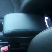 Для KIA K2 Рио подлокотник коробка центральный магазин содержание коробка для хранения kia подлокотник коробка с подстаканником пепельница товары USB интерфейс
