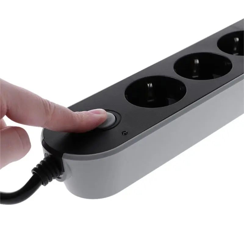 Штепсельная Вилка европейского стандарта, умная USB силовая лента, 3 ...