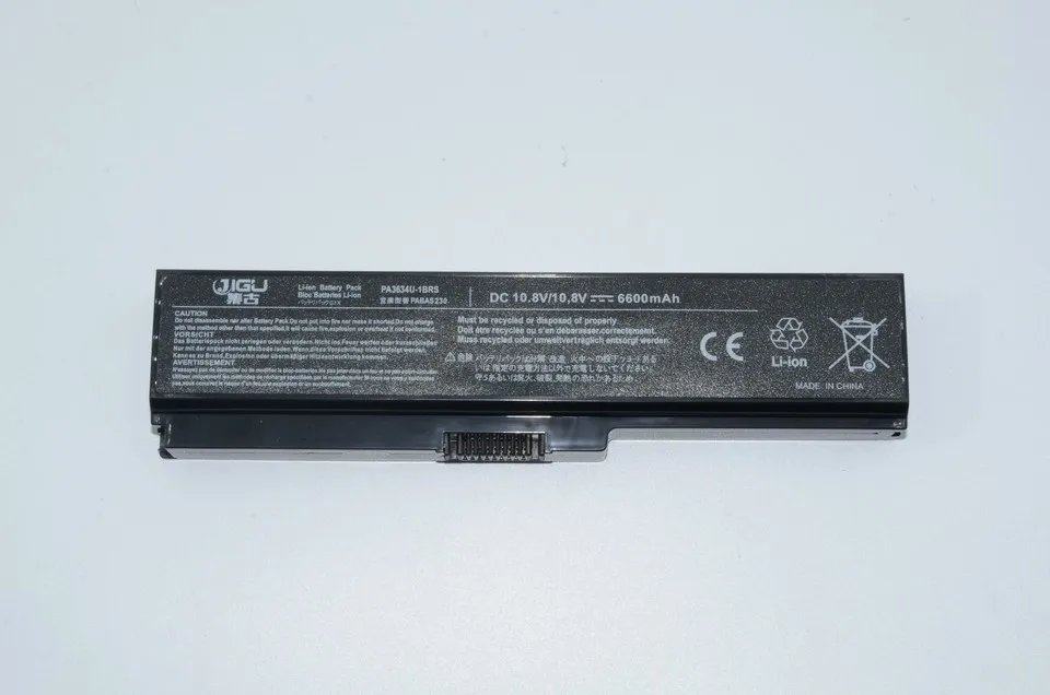 JIGU ноутбука Батарея для Toshiba Satellite A660D A665 A665D C640 C645D C650 C655 C655D C660 C660D U400 U405 U500 U505
