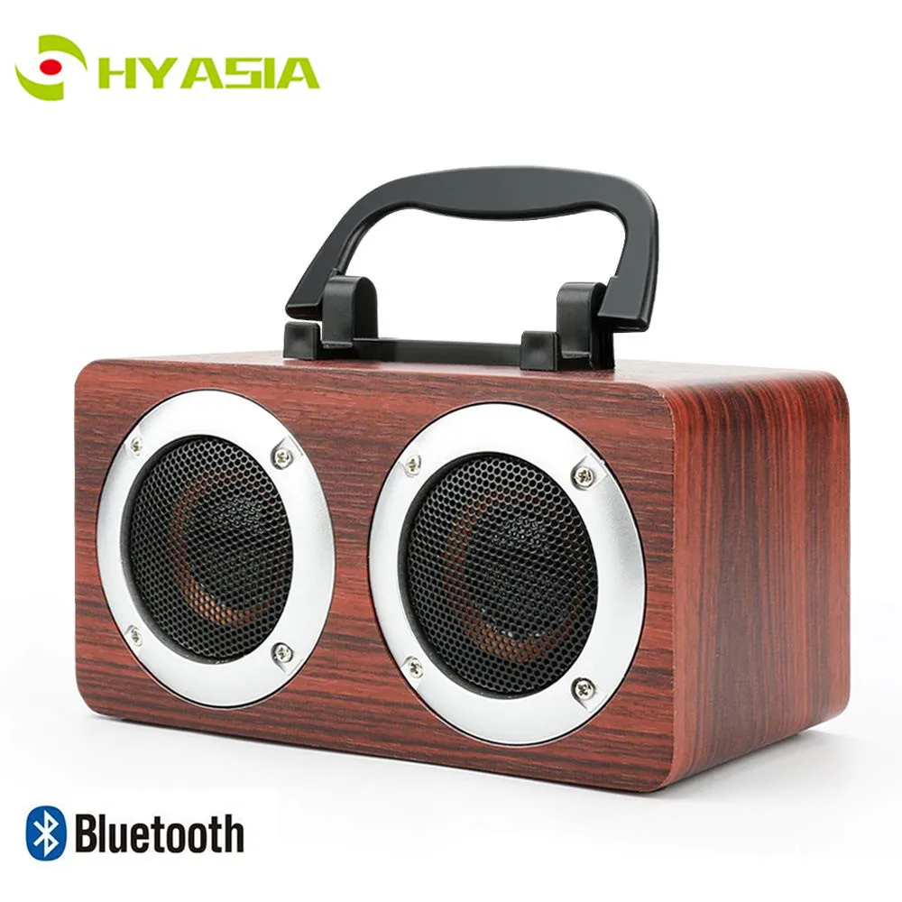

HYASIA Portable Bluetooth Speaker PC Super Bass Wireless Stereo Speakers Bluetooth Support TF AUX for Home Party Office Outdoor