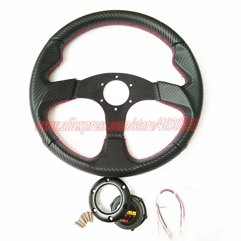 carbon fiber steering wheel(1)