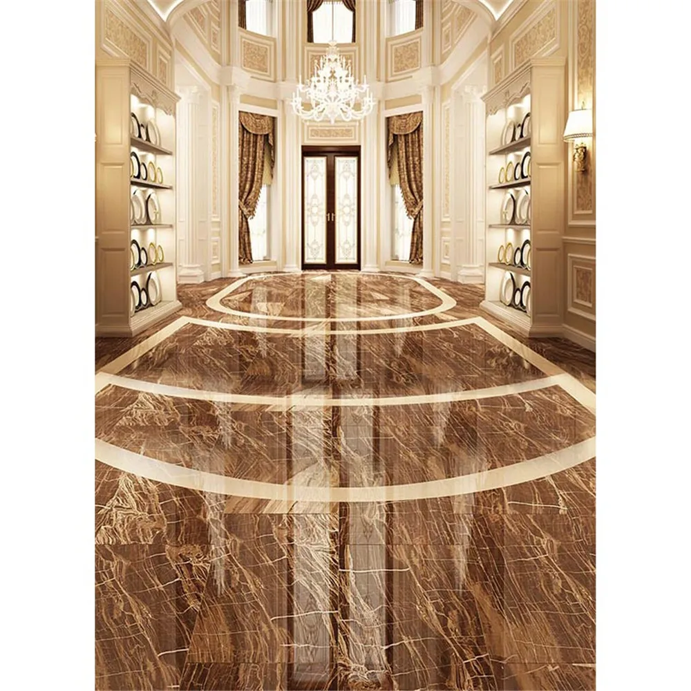 Luxury Royal Palace Background for Photo Studio Printed Crystal