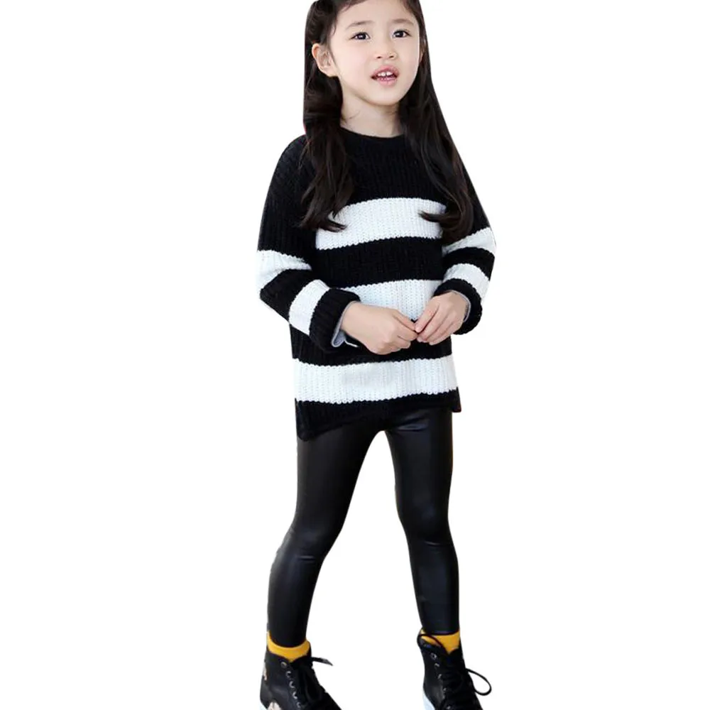 Arloneet/Леггинсы; 2 цвета; детские брюки; леггинсы; Детские классические узкие брюки для маленьких девочек; Новинка года; Лидер продаж; OB01