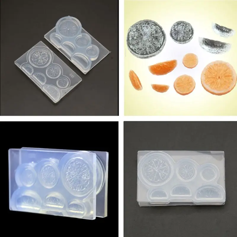 

Lemon Slice Pendant UV Resin Silicone Molds Resin Casting Jewelry Making Tools