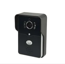 WiFi Wireless Video de La Puerta de intercomunicación Teléfono Timbre Peehole Cámara de Desbloqueo Remoto PIR INFRARROJOS de Visión Nocturna Wifi Timbre