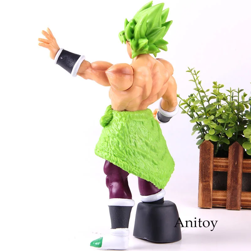 Аниме Dragon Ball Broly фигурка Супер Saiyan Broli зеленые волосы Ver. Коллекция ПВХ модель игрушки 26,5 см