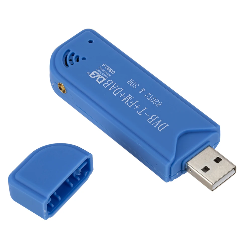 1 шт ТВ вставляемый приемник USB 2,0 программное обеспечение радио DVB-T RTL2832U + R820T2 SDR цифровой ТВ вставляемый приемник Технология