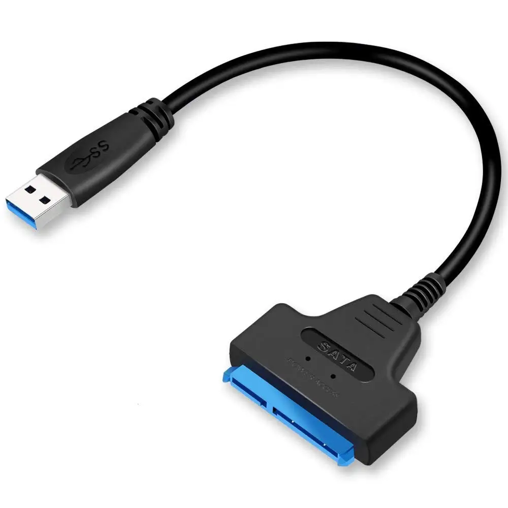 New USB 3.0 SATA 3 Cable Sata to USB Adapter Up to 6 Gbps Support 2.5 Inches External SSD HDD Hard Drive 22 Pin Sata III Cable New USB 3.0 SATA 3 Cable Sata to USB Adapter Up to 6 Gbps Support 2.5 Inches External SSD HDD Hard Drive 22 Pin Sata III Cable