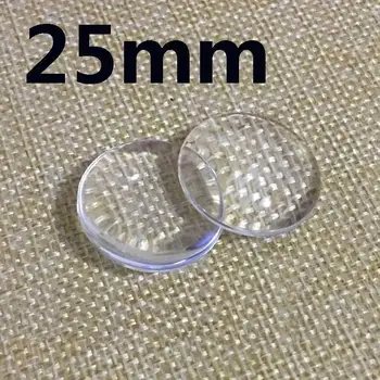 

100pcs round Clear Glass Cabochons Settings 25mm Fit Cabochon Pendant Settings ib6330
