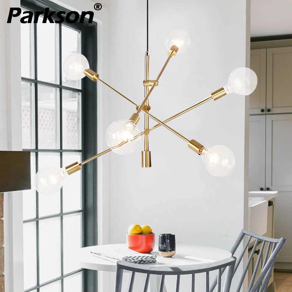 

Modern LED Ceiling Nordic Simlpe Chandelier Lighting E27 Lustres E Pendentes Para Sala De Jantar Lustres Living Room Light