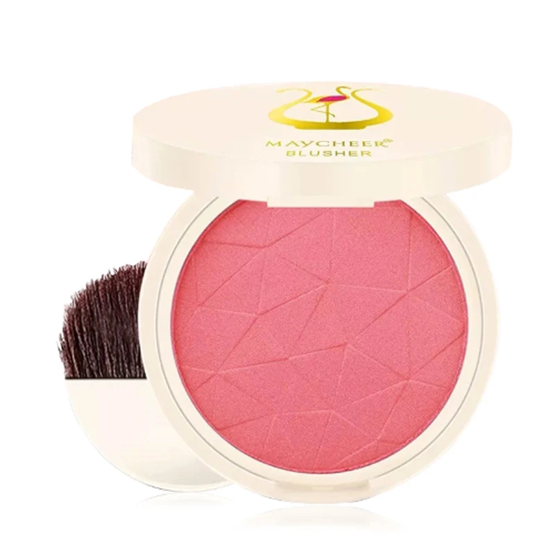 

MAYCHEER Brand Makeup Face Blush Powder 8 Color Blusher Palette with Brush Powder Professional Sweet Face Cheek Makeup Blusher