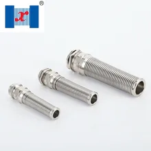 10 шт./партия PG7 3-6,5 мм латунный металлический кабельный ввод спиральный тип анти изгиб провода сальники