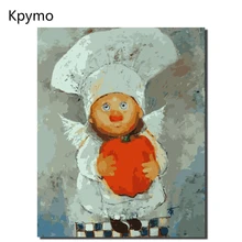 Kpymo Chuvilyaeva Галина Ангел картина современная картина в рамке по номерам ручная роспись маслом на холсте домашний декор