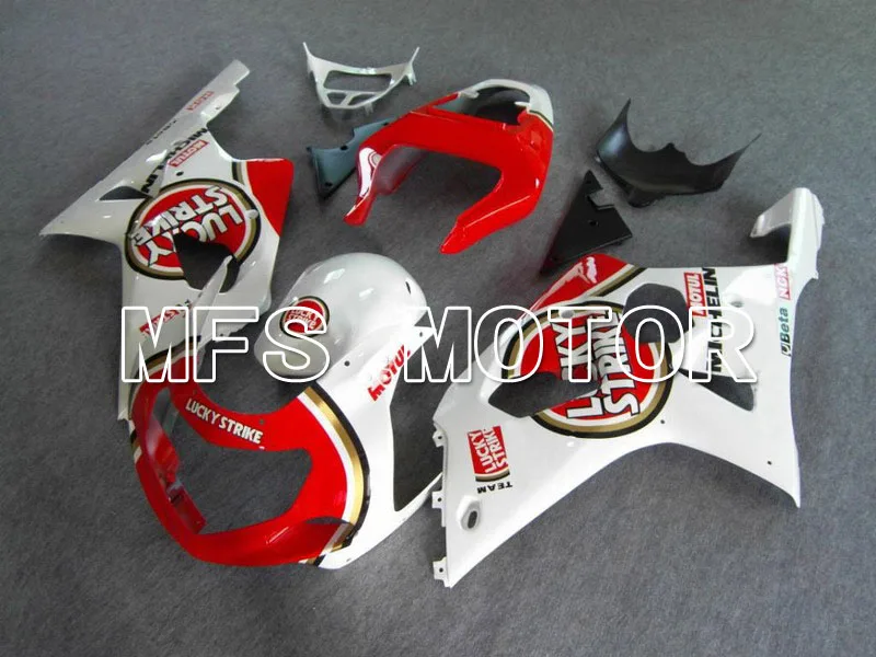 

NEW ABS Fairing Injection Bodywork Kit For Suzuki GSXR 1000 2000 2001 2002 White Red A1 Motorcycle