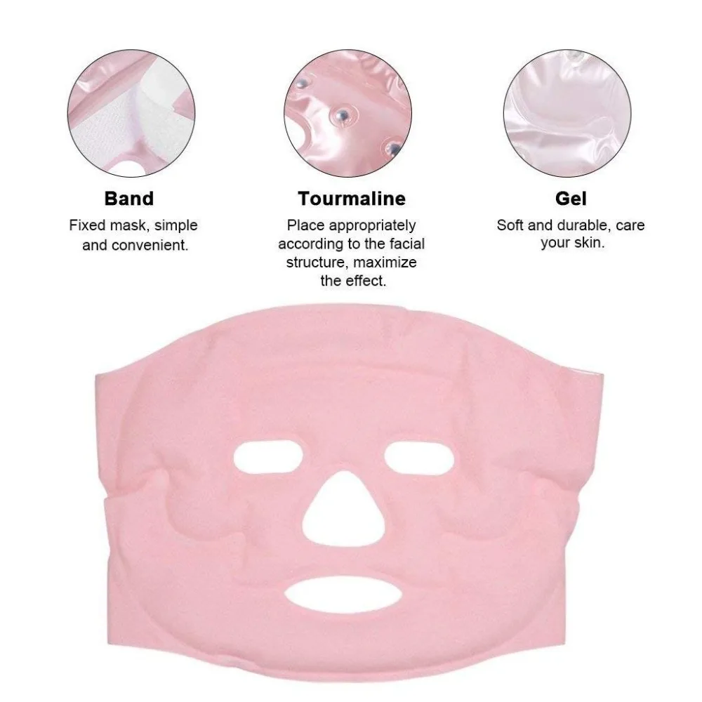 Face Care Women gel face mask hot cold facial mask tourmaline Facial