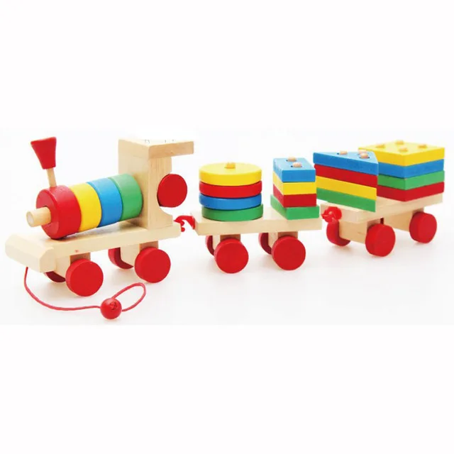 montessori train set
