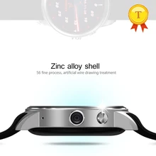 Высококачественный 1,39 дюймовый круглый экран MTK6780 четырехъядерный wifi 3g sim-карта android ios спортивные Смарт-часы телефон для IOS iPhone 6 S