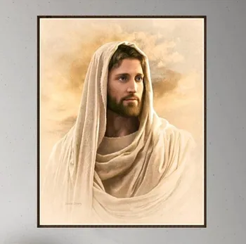 

Artist Perfect oil painting hand painted 20x24in on Canvas : Pious Christian priest Jesus .