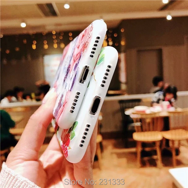 3D Матовый Мягкий чехол из ТПУ с рельефным цветком для Samsung Galaxy S8 PLUS S9 NOTE 9 NOTE9 J4 J6 J2 PRO