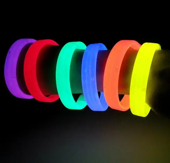 

Glow bangle luminous flashing bracelets concert Christmas cheer props Halloween YH1161